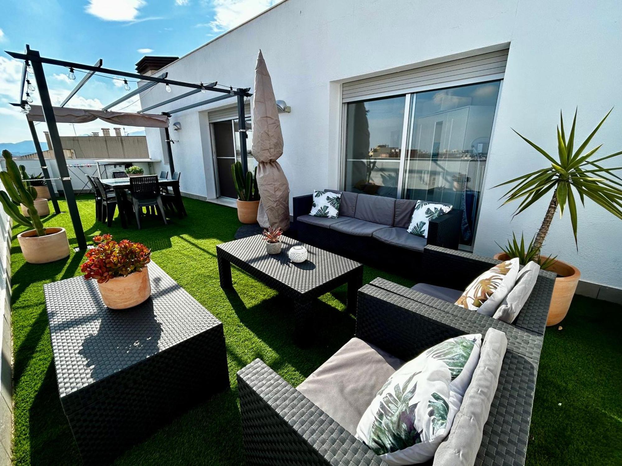 Lo balconet del Delta. Àtic-dúplex vacacional. Amposta Esterno foto