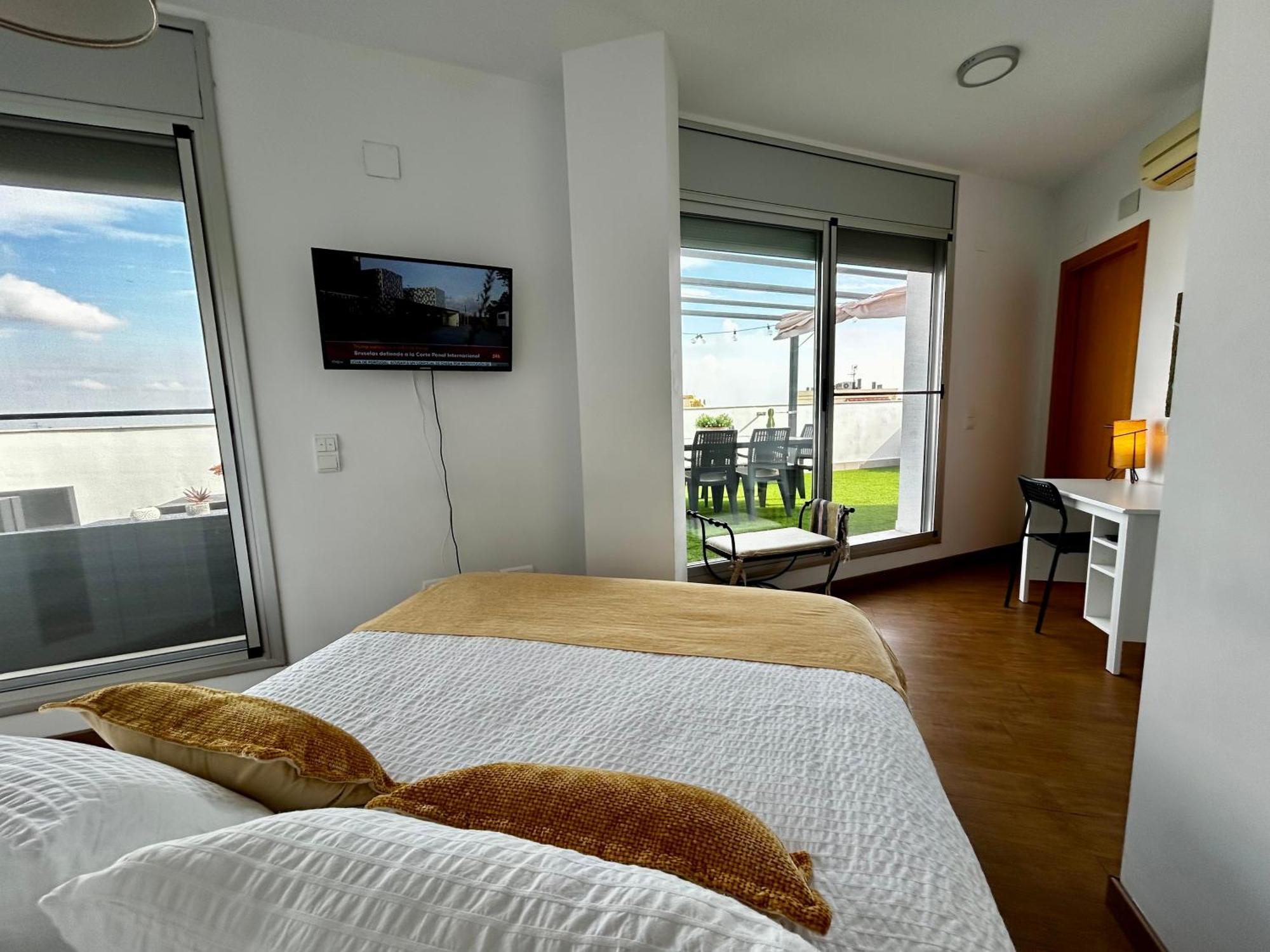 Lo balconet del Delta. Àtic-dúplex vacacional. Amposta Esterno foto