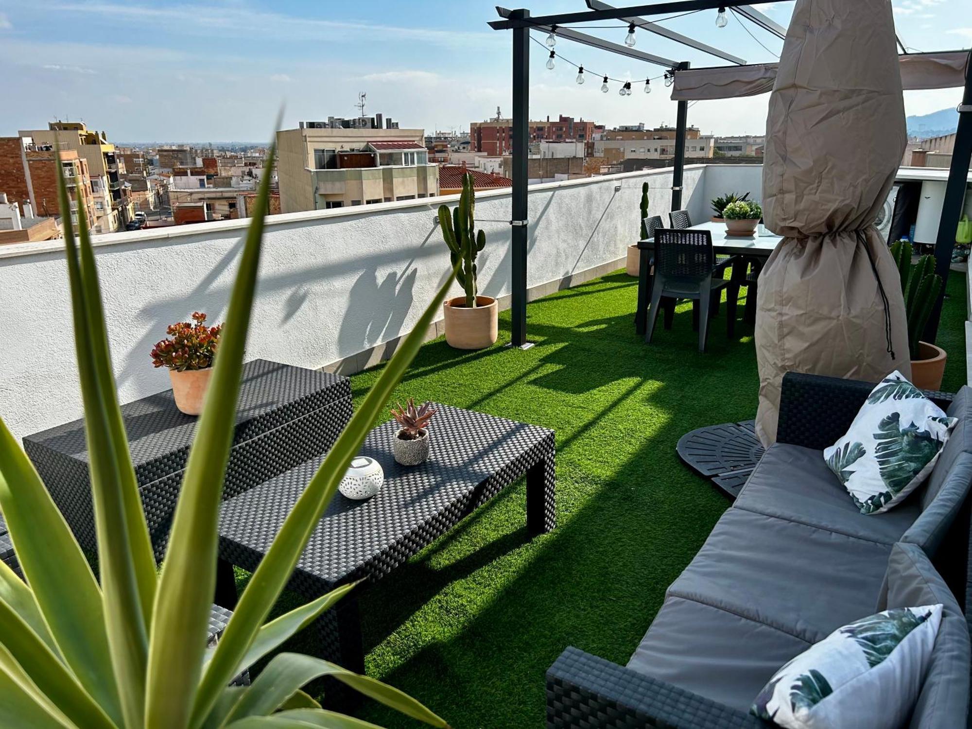 Lo balconet del Delta. Àtic-dúplex vacacional. Amposta Esterno foto
