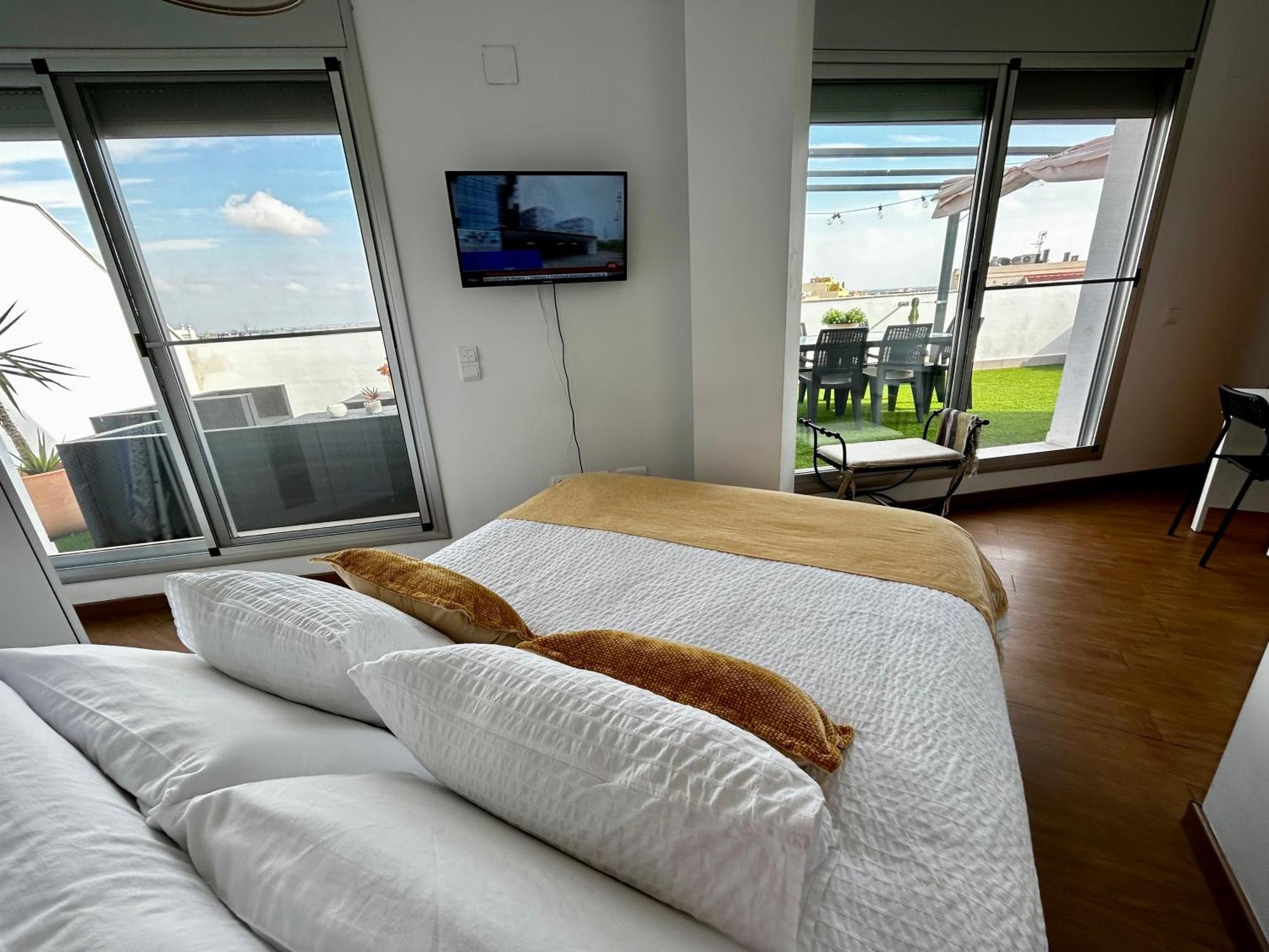 Lo balconet del Delta. Àtic-dúplex vacacional. Amposta Esterno foto